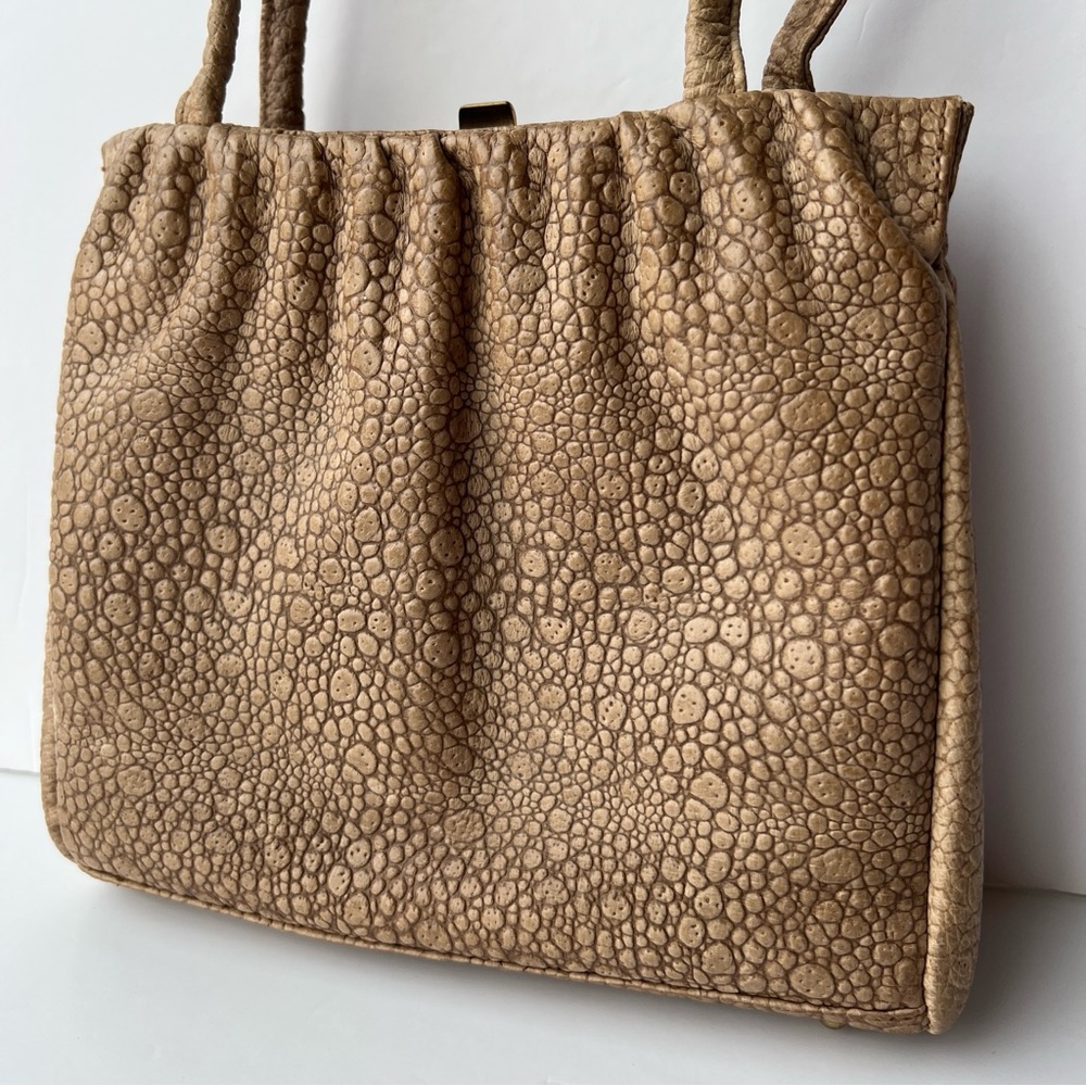 1950’s Alligator/Crocodile Leather Handbag - Picture 3 of 8